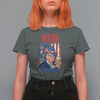 Benjamin Franklin T Shirt For Women Funny Ben Drankin American History