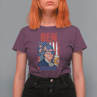 Benjamin Franklin T Shirt For Women Funny Ben Drankin American History