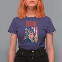 Benjamin Franklin T Shirt For Women Funny Ben Drankin American History