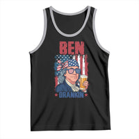 Benjamin Franklin Tank Top Funny Ben Drankin American History