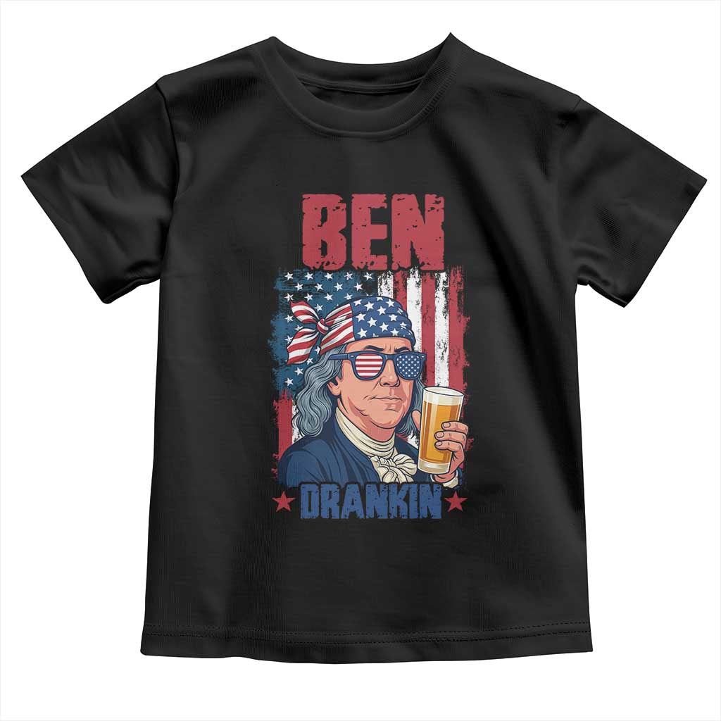 Benjamin Franklin Toddler T Shirt Funny Ben Drankin American History