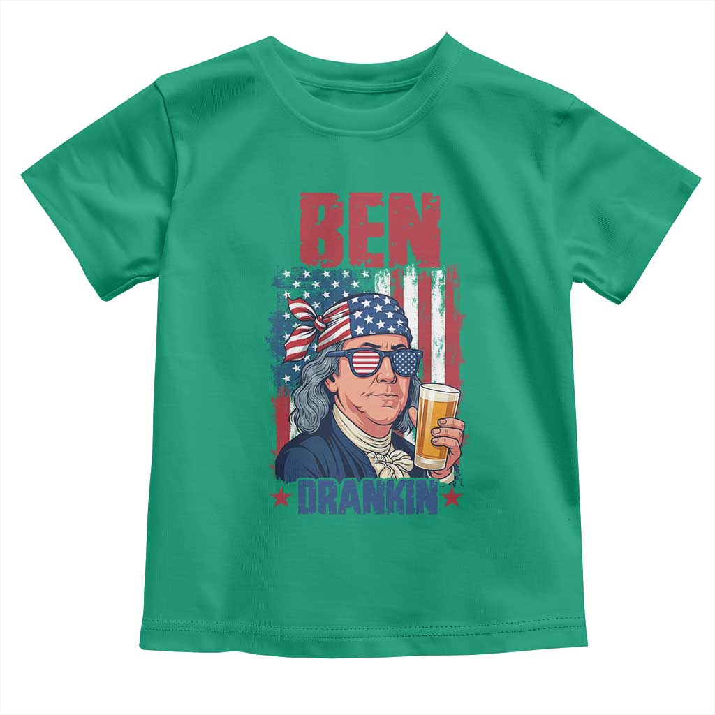Benjamin Franklin Toddler T Shirt Funny Ben Drankin American History