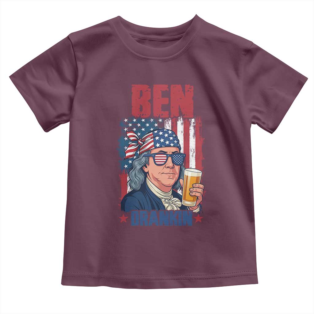 Benjamin Franklin Toddler T Shirt Funny Ben Drankin American History