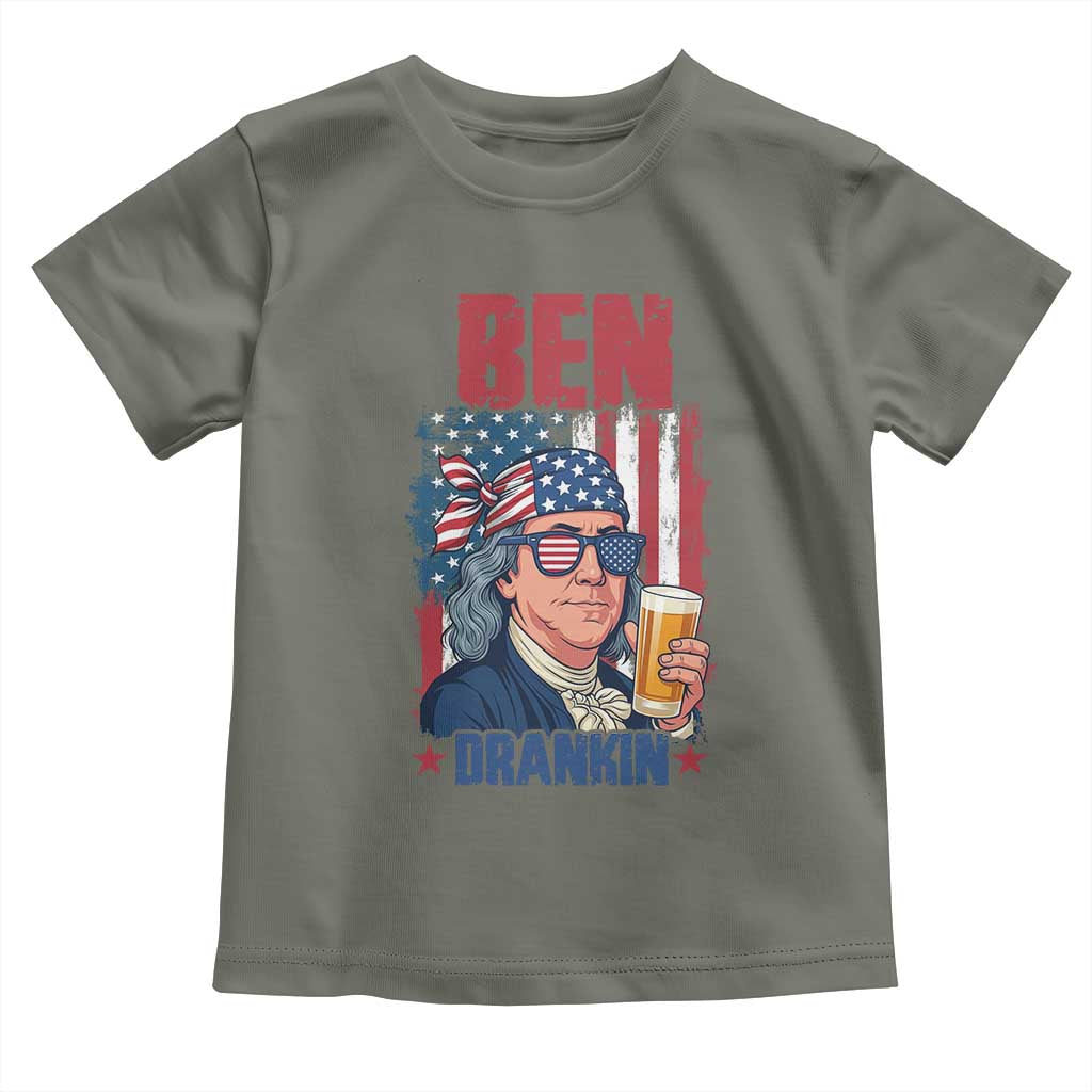 Benjamin Franklin Toddler T Shirt Funny Ben Drankin American History