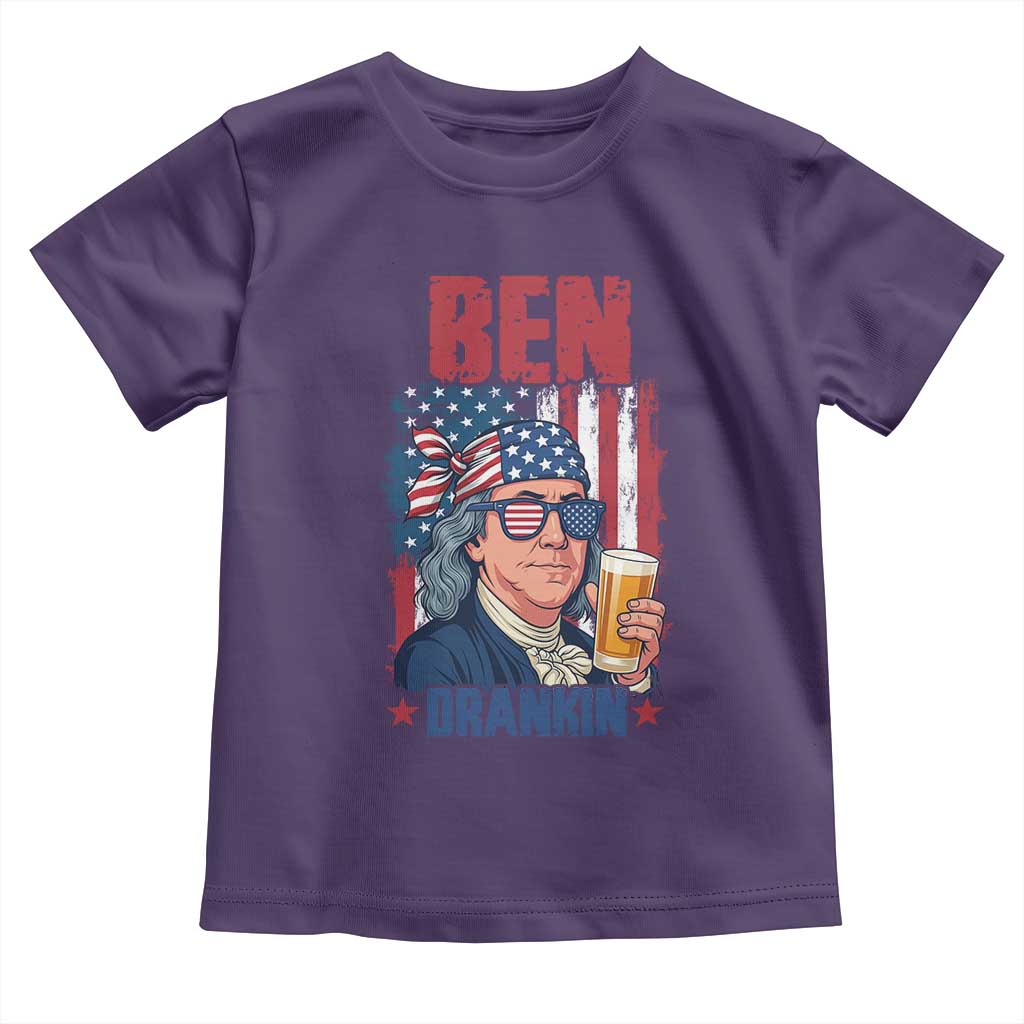 Benjamin Franklin Toddler T Shirt Funny Ben Drankin American History