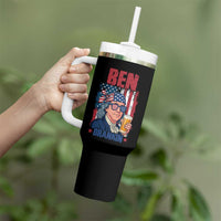 Benjamin Franklin Tumbler With Handle Funny Ben Drankin American History