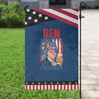 Benjamin Franklin Garden Flag Funny Ben Drankin American History