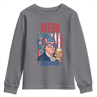 Benjamin Franklin Youth Sweatshirt Funny Ben Drankin American History