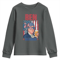 Benjamin Franklin Youth Sweatshirt Funny Ben Drankin American History