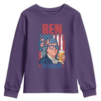 Benjamin Franklin Youth Sweatshirt Funny Ben Drankin American History
