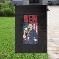 Benjamin Franklin Garden Flag Funny Patriotic Founding Father