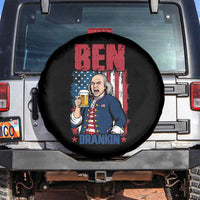 Benjamin Franklin Spare Tire Cover Funny Patriotic Founding Father
