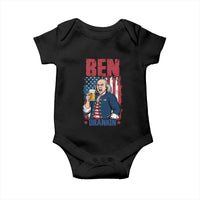 Benjamin Franklin Baby Onesie Funny Patriotic Founding Father