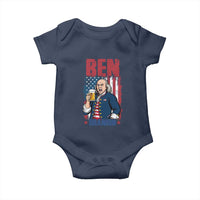 Benjamin Franklin Baby Onesie Funny Patriotic Founding Father