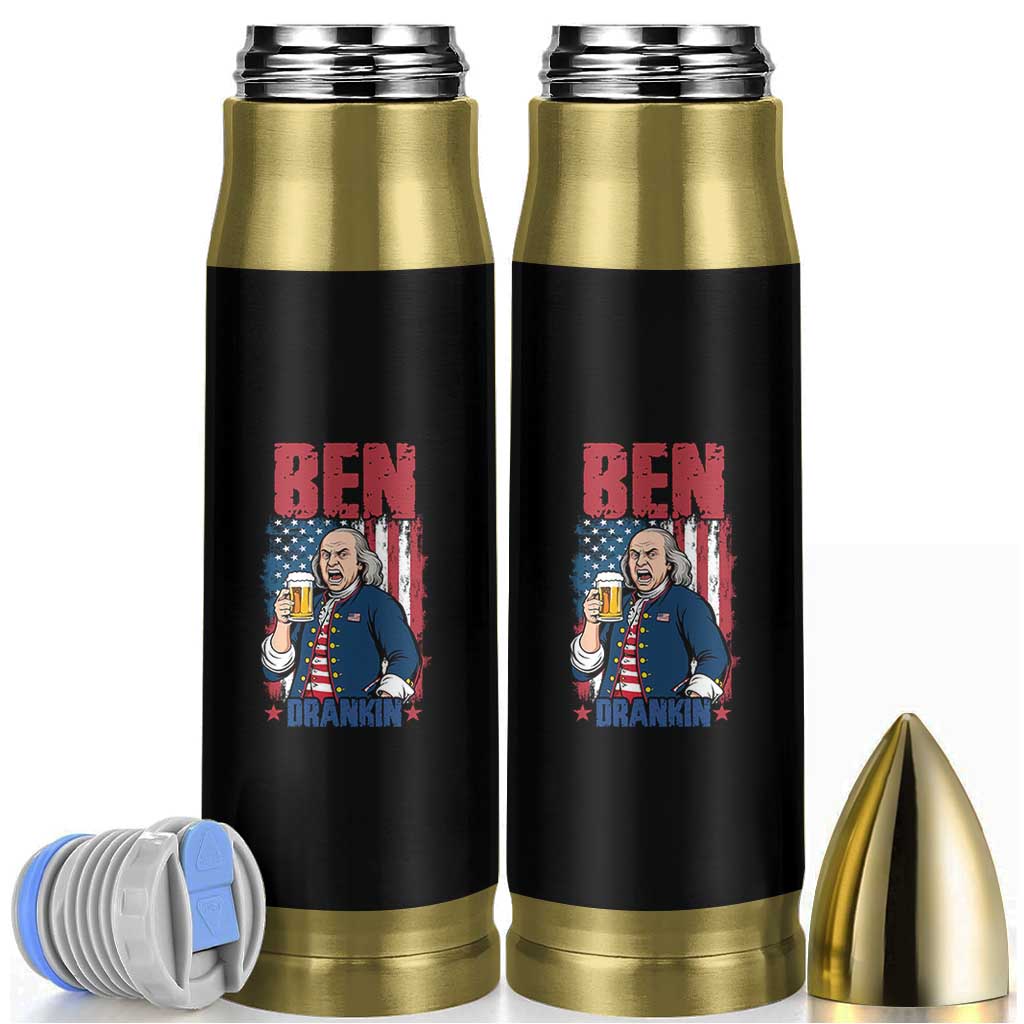 Benjamin Franklin Bullet Tumbler Funny Patriotic Founding Father
