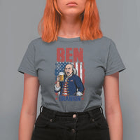 Benjamin Franklin T Shirt For Women Funny Patriotic Founding Father