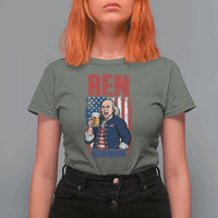Benjamin Franklin T Shirt For Women Funny Patriotic Founding Father