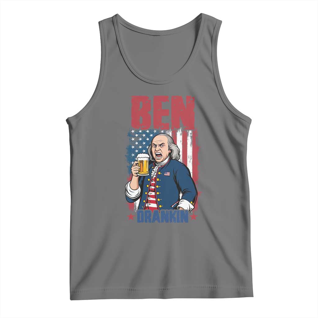 Benjamin Franklin Tank Top Funny Patriotic Founding Father