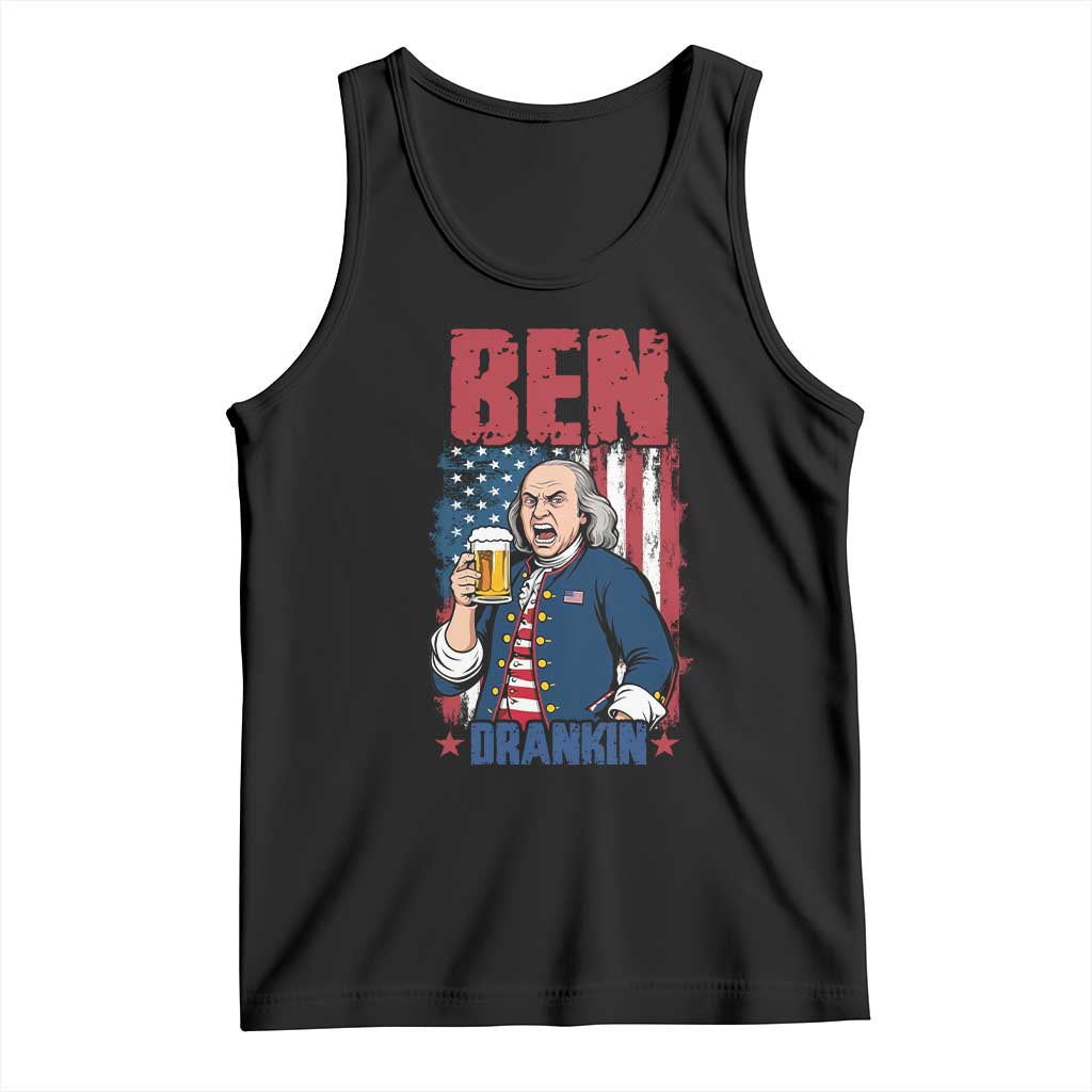 Benjamin Franklin Tank Top Funny Patriotic Founding Father