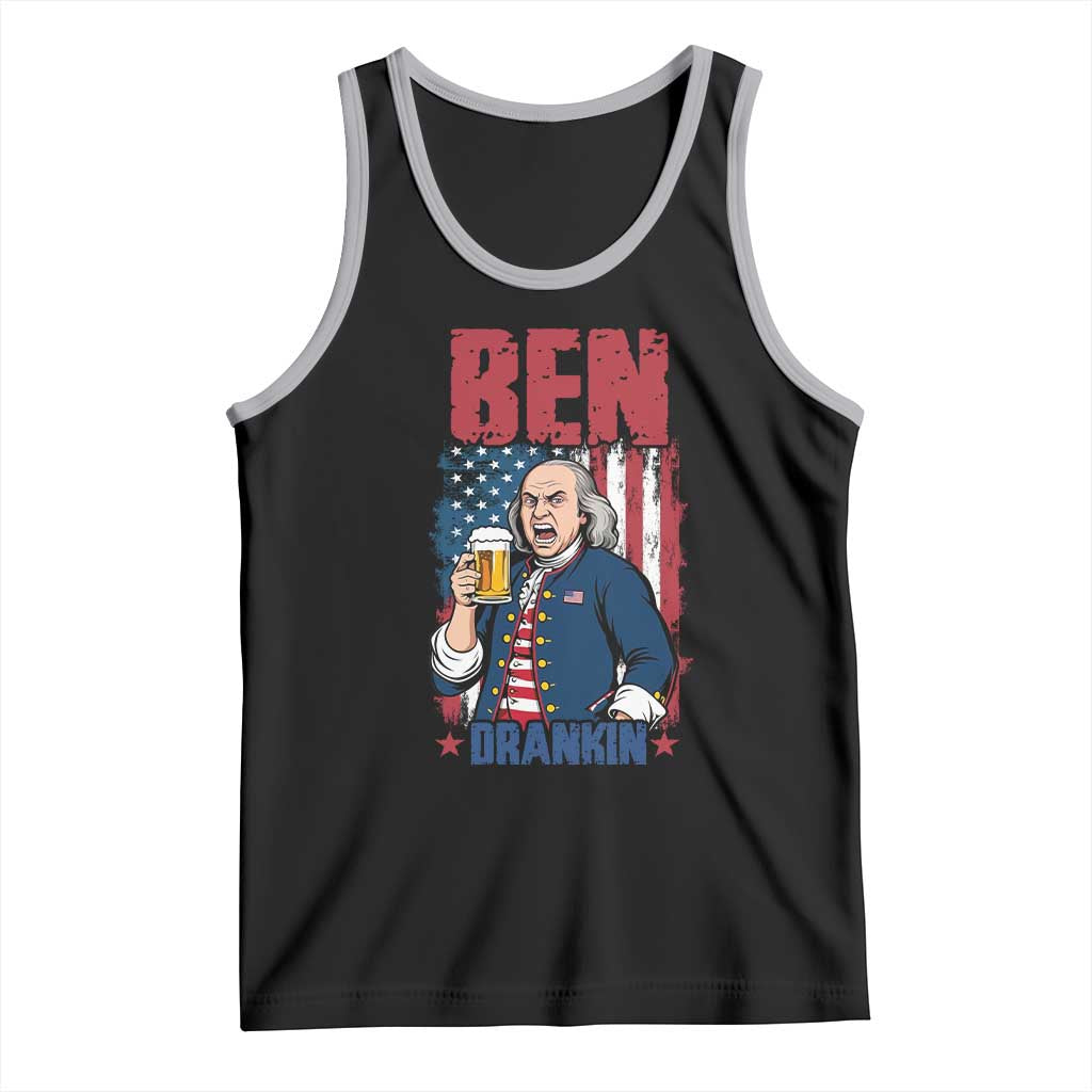 Benjamin Franklin Tank Top Funny Patriotic Founding Father