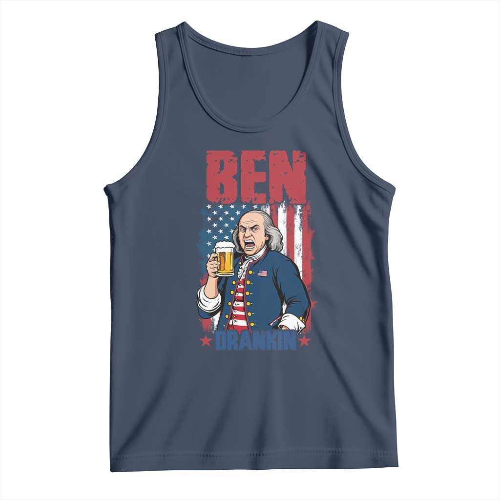 Benjamin Franklin Tank Top Funny Patriotic Founding Father