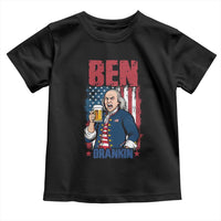 Benjamin Franklin Toddler T Shirt Funny Patriotic Founding Father