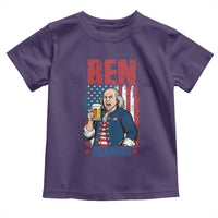 Benjamin Franklin Toddler T Shirt Funny Patriotic Founding Father