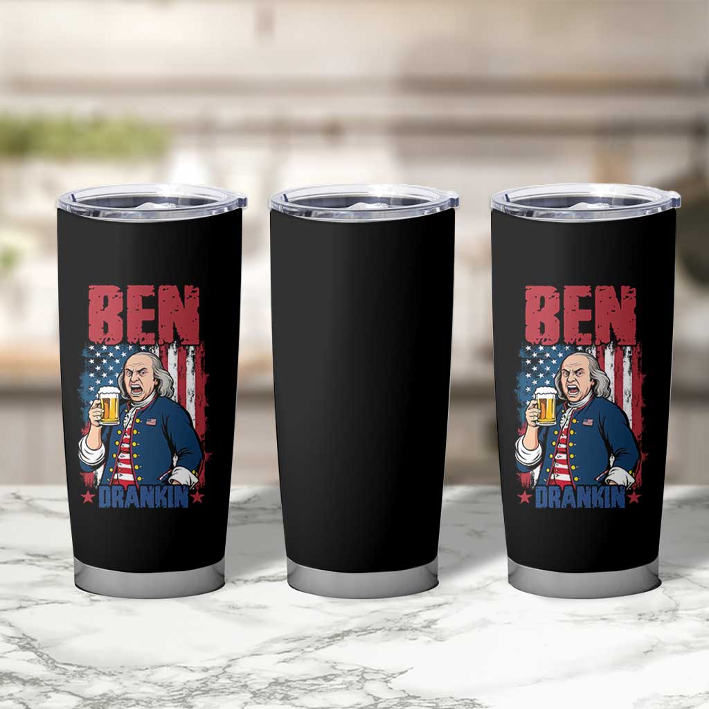 Benjamin Franklin Tumbler Cup Funny Patriotic Founding Father