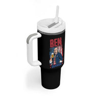 Benjamin Franklin Tumbler With Handle Funny Patriotic Founding Father