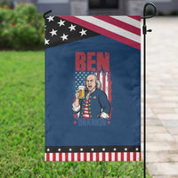 Benjamin Franklin Garden Flag Funny Patriotic Founding Father
