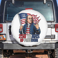 Patriotic Benjamin Franklin Spare Tire Cover 250 Years Of Freedom