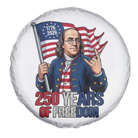 Patriotic Benjamin Franklin Spare Tire Cover 250 Years Of Freedom