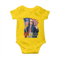 Patriotic Benjamin Franklin Baby Onesie 250 Years Of Freedom