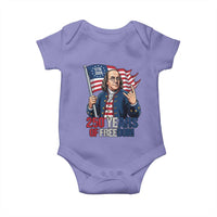 Patriotic Benjamin Franklin Baby Onesie 250 Years Of Freedom