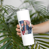 Patriotic Benjamin Franklin Skinny Tumbler 250 Years Of Freedom