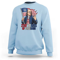 Patriotic Benjamin Franklin Sweatshirt 250 Years Of Freedom
