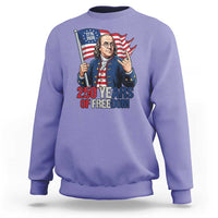 Patriotic Benjamin Franklin Sweatshirt 250 Years Of Freedom