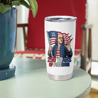 Patriotic Benjamin Franklin Tumbler Cup 250 Years Of Freedom