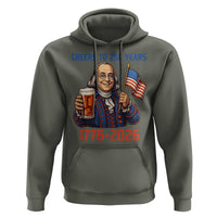 Funny Benjamin Franklin Hoodie Cheers To 250 Years