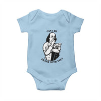 Funny Benjamin Franklin Baby Onesie Can I Be Frank With You