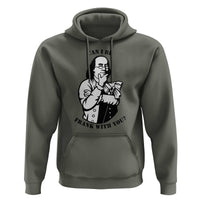 Funny Benjamin Franklin Hoodie Can I Be Frank With You