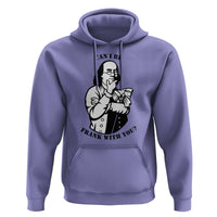 Funny Benjamin Franklin Hoodie Can I Be Frank With You