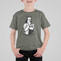 Funny Benjamin Franklin T Shirt For Kid Can I Be Frank With You