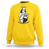 Funny Benjamin Franklin Sweatshirt Can I Be Frank With You