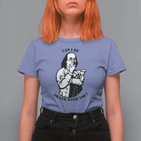 Funny Benjamin Franklin T Shirt For Women Can I Be Frank With You