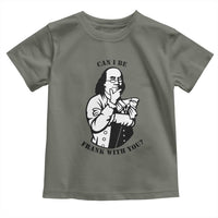 Funny Benjamin Franklin Toddler T Shirt Can I Be Frank With You