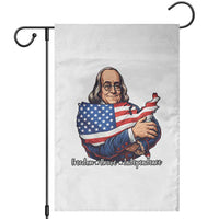 Benjamin Franklin Garden Flag Freedom Liberty Independence American History