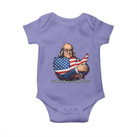Benjamin Franklin Baby Onesie Freedom Liberty Independence American History