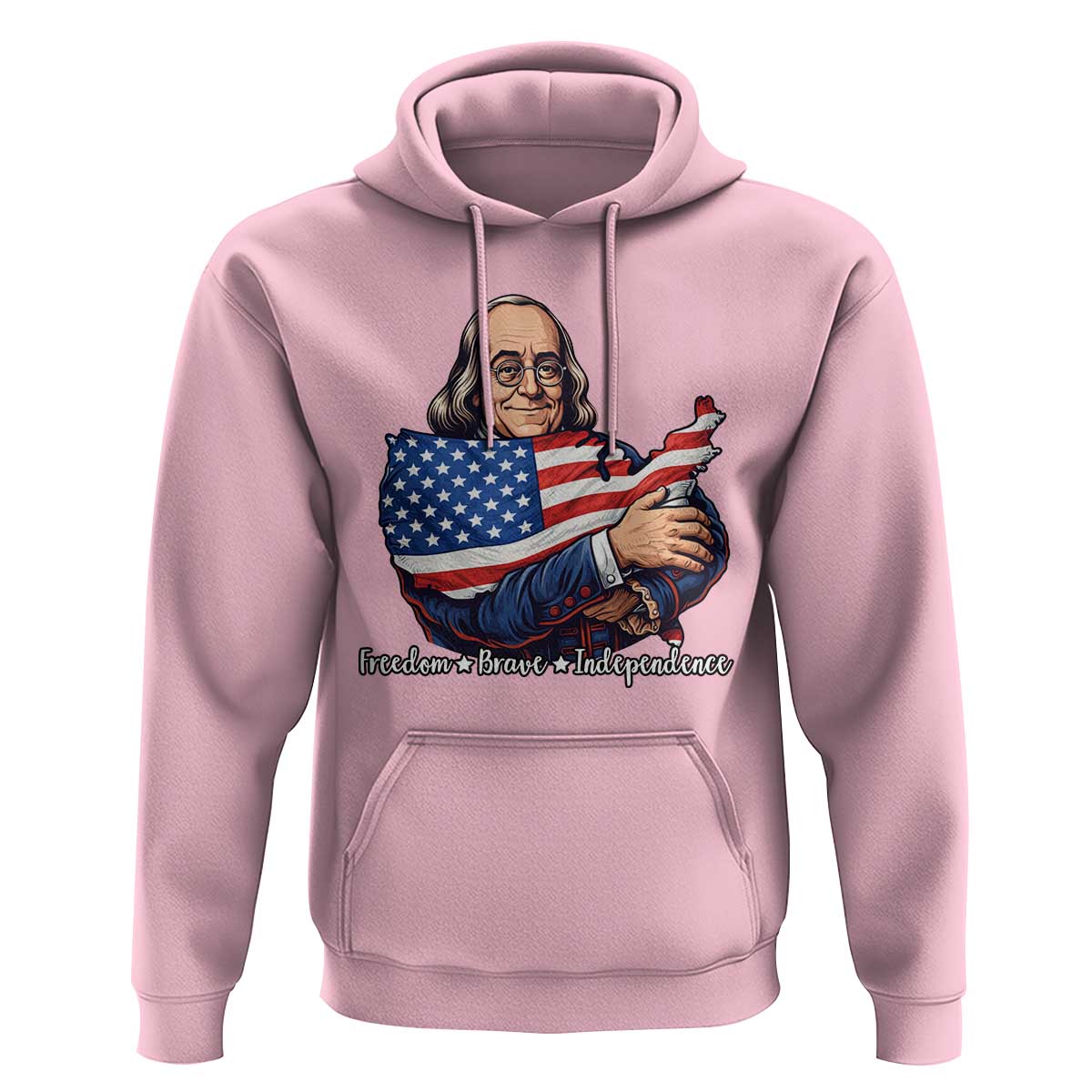 Benjamin Franklin Hoodie Freedom Liberty Independence American History