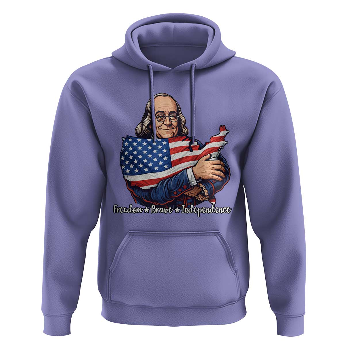 Benjamin Franklin Hoodie Freedom Liberty Independence American History